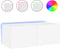 vidaXL - Tv-wandmeubel - met - LED-verlichting - 80x35x31 - cm - wit