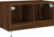 vidaXL - Tv-wandmeubel - met - LED-verlichting - 80x35x41 - cm - bruin - eikenkleur