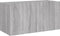 vidaXL - Tv-wandmeubel - met - LED-verlichting - 80x35x41 - cm - grijs - sonoma