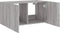 vidaXL - Tv-wandmeubel - met - LED-verlichting - 80x35x41 - cm - grijs - sonoma