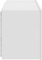 vidaXL - Tv-wandmeubel - met - LED-verlichting - 80x35x41 - cm - wit
