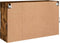 vidaXL - Tv-wandmeubel - met - LED-verlichting - 98,5x30x60,5 - cm - gerookt - eiken