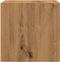 vidaXL - Tv-wandmeubelen - 2 - st - 30,5x30x30 - cm - artisanaal - eikenkleurig