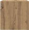 vidaXL - Tv-wandmeubelen - 2 - st - 30,5x30x30 - cm - artisanaal - eikenkleurig