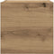 vidaXL - Tv-wandmeubelen - 2 - st - 30,5x30x30 - cm - artisanaal - eikenkleurig