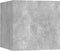 vidaXL - Tv-wandmeubelen - 2 - st - 30,5x30x30 - cm - betongrijs