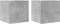 vidaXL - Tv-wandmeubelen - 2 - st - 30,5x30x30 - cm - betongrijs