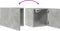 vidaXL - Tv-wandmeubelen - 2 - st - 30,5x30x30 - cm - betongrijs