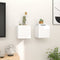 vidaXL - Tv-wandmeubelen - 2 - st - 30,5x30x30 - cm - hoogglans - wit