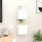 vidaXL - Tv-wandmeubelen - 2 - st - 30,5x30x30 - cm - hoogglans - wit