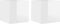 vidaXL - Tv-wandmeubelen - 2 - st - 30,5x30x30 - cm - hoogglans - wit