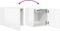 vidaXL - Tv-wandmeubelen - 2 - st - 30,5x30x30 - cm - hoogglans - wit