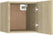 vidaXL - Tv-wandmeubelen - 2 - st - 30,5x30x30 - cm - sonoma - eikenkleurig