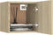 vidaXL - Tv-wandmeubelen - 2 - st - 30,5x30x30 - cm - sonoma - eikenkleurig