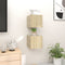 vidaXL - Tv-wandmeubelen - 2 - st - 30,5x30x30 - cm - sonoma - eikenkleurig