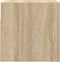vidaXL - Tv-wandmeubelen - 2 - st - 30,5x30x30 - cm - sonoma - eikenkleurig