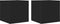 vidaXL - Tv-wandmeubelen - 2 - st - 30,5x30x30 - cm - zwart