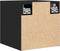 vidaXL - Tv-wandmeubelen - 2 - st - 30,5x30x30 - cm - zwart