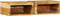 vidaXL - Tv-wandmeubelen - 2 - st - massief - acaciahout