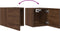 vidaXL - Tv-wandmeubelen - 4 - st - 30,5x30x30 - cm - bruin - eikenkleur