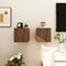 vidaXL - Tv-wandmeubelen - 4 - st - 30,5x30x30 - cm - bruin - eikenkleur