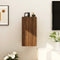 vidaXL - Tv-wandmeubelen - 4 - st - 30,5x30x30 - cm - bruin - eikenkleur