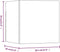 vidaXL - Tv-wandmeubelen - 4 - st - 30,5x30x30 - cm - bruin - eikenkleur