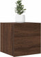 vidaXL - Tv-wandmeubelen - 4 - st - 30,5x30x30 - cm - bruin - eikenkleur