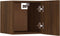vidaXL - Tv-wandmeubelen - 4 - st - 30,5x30x30 - cm - bruin - eikenkleur