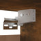 vidaXL - Tv-wandmeubelen - 4 - st - 30,5x30x30 - cm - gerookt - eikenkleurig