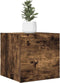 vidaXL - Tv-wandmeubelen - 4 - st - 30,5x30x30 - cm - gerookt - eikenkleurig