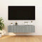 vidaXL - Tv-wandmeubelen - 4 - st - 30,5x30x30 - cm - grijs - sonoma - eikenkleurig