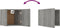 vidaXL - Tv-wandmeubelen - 4 - st - 30,5x30x30 - cm - grijs - sonoma - eikenkleurig