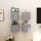 vidaXL - Tv-wandmeubelen - 4 - st - 30,5x30x30 - cm - grijs - sonoma - eikenkleurig