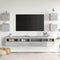 vidaXL - Tv-wandmeubelen - 4 - st - 30,5x30x30 - cm - grijs - sonoma - eikenkleurig