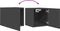 vidaXL - Tv-wandmeubelen - 4 - st - 30,5x30x30 - cm - grijs