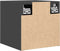 vidaXL - Tv-wandmeubelen - 4 - st - 30,5x30x30 - cm - grijs