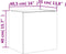 vidaXL - Tv-wandmeubelen - met - LED - 2 - st - 40,5x35x40 - cm - betongrijs