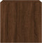 vidaXL - Tv-wandmeubelen - met - LED - 2 - st - 40,5x35x40 - cm - bruin - eikenkleur