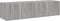 vidaXL - Tv-wandmeubelen - met - LED - 2 - st - 60x35x31 - cm - grijs - sonoma - eiken