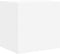 vidaXL - Tv-wandmeubelen - met - LED-verlichting - 2 - st - 40,5x35x40 - cm - wit