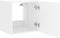 vidaXL - Tv-wandmeubelen - met - LED-verlichting - 2 - st - 40,5x35x40 - cm - wit