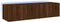 vidaXL - Tv-wandmeubelen - met - LED-verlichting - 2 - st - 60x35x31 - cm - bruineiken
