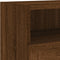 vidaXL - Tv-wandmeubels - 2 - st - 100x30x30 - cm - bewerkt - hout - bruin - eikenkleur