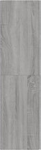 vidaXL - Tv-wandmeubels - 2 - st - 30,5x30x110 - cm - grijs - sonoma - eikenkleurig