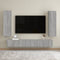 vidaXL - Tv-wandmeubels - 2 - st - 30,5x30x110 - cm - grijs - sonoma - eikenkleurig