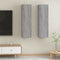 vidaXL - Tv-wandmeubels - 2 - st - 30,5x30x110 - cm - grijs - sonoma - eikenkleurig