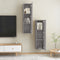 vidaXL - Tv-wandmeubels - 2 - st - 30,5x30x110 - cm - grijs - sonoma - eikenkleurig