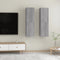 vidaXL - Tv-wandmeubels - 2 - st - 30,5x30x110 - cm - grijs - sonoma - eikenkleurig