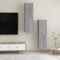 vidaXL - Tv-wandmeubels - 2 - st - 30,5x30x110 - cm - grijs - sonoma - eikenkleurig